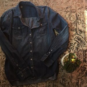 Denim Button Up